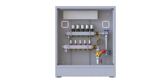 Danfoss-Station-UnoFloor-Comfort-5R-5-HK-rechts-mit-AB-PM-Set-230V-088X3225 gallery number 1